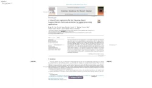 A closed form expression for the Gaussian–basedCaputo–Fabrizio fractional derivative for signal processingapplications